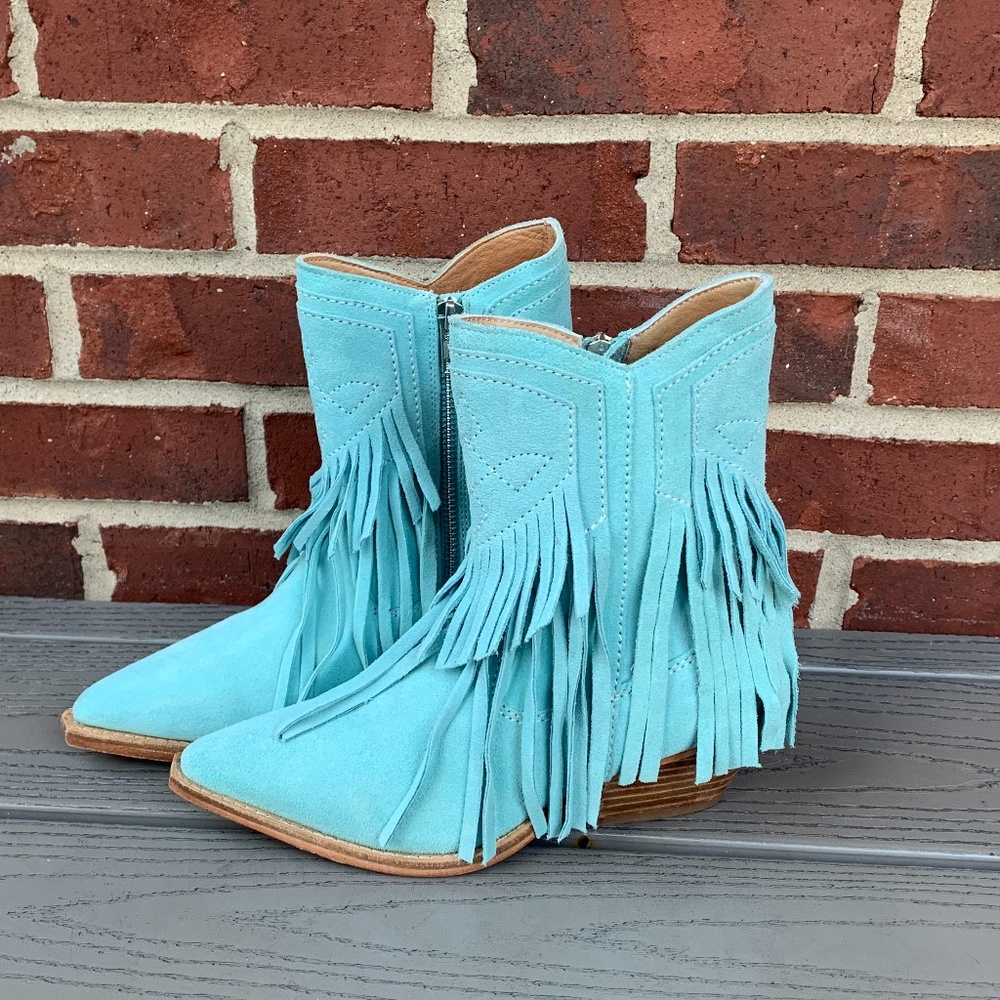 Free People Lawless Fringe Bootie View 3
